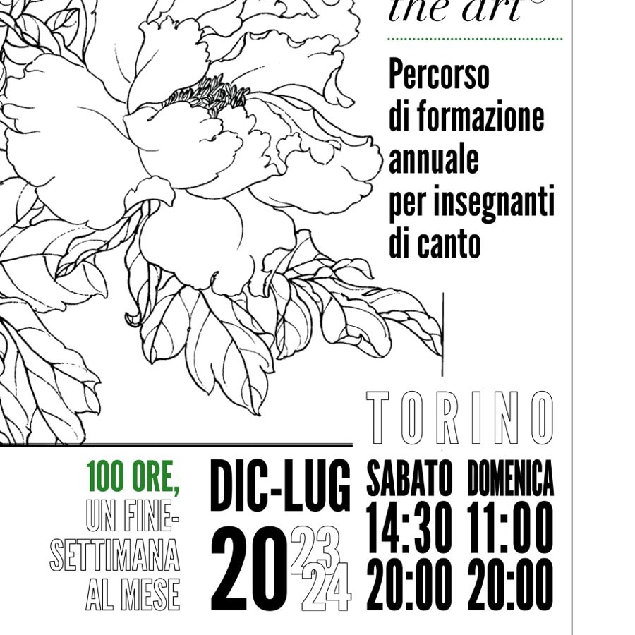 Corso per insegnante di canto